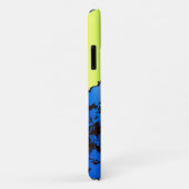 Groovyハワイアンサーファー1960のレトロ-ライム Case-Mate iPhoneケース (裏面/右)