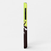 Groovyハワイアンサーファー1960のレトロ-ライム Case-Mate iPhoneケース (裏面/左)