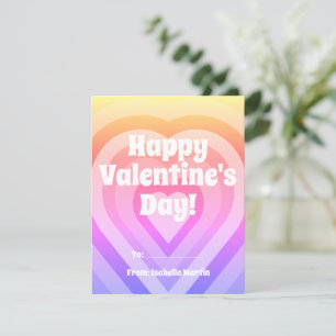 GroovyハートキッズクラスルームValentine's Day シーズンカード