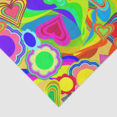 Groovyハート花 薄葉紙 (詳細)