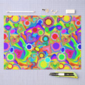 Groovyハート花 薄葉紙 (クラフト)