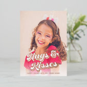 Groovyバラ金ゴールドバレンタインデーの写真カード 箔シーズンカード (立ち正面)