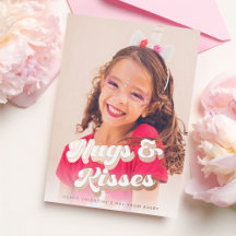 Groovyバラ金ゴールドバレンタインデーの写真カード