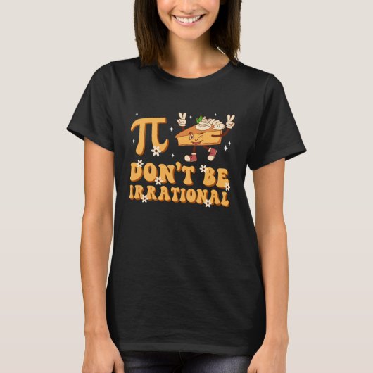 Groovyパイ日ドン非合理的な数学先生パイ Tシャツ (正面)