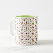 Groovyパターン ツートーンマグカップ (正面左)