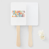 GroovyパーソナルケアアシスタントPCA看護師 ハンドファン (正面&裏面)