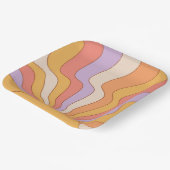 Groovyパーティー紙プレート ペーパープレート (傾斜あり)