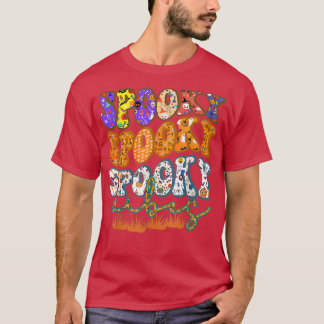 Groovyビ不気味ベスヴィンテージフローラ幽霊ヒッピーHa Tシャツ