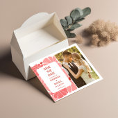 Groovyピモダンンクデイジー結婚の写真 セーブザデート