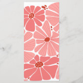 Groovyピモダンンクデイジー結婚ズ メニュー (裏面)