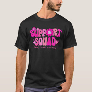 Groovyピンクウォリアー乳がん認識度サポート Tシャツ