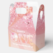 Groovyピーチピンクディスコ踊りクイーン1st誕生日 フェイバーボックス (オープン)