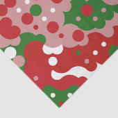 Groovyファンキーレトロモダンクリスマスパターン 薄葉紙 (詳細)
