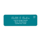 Groovyファンシーレトロ70sを愛す結婚るもの ラベル (正面)