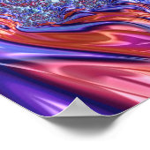 Groovyフラクタル ポスター (角)