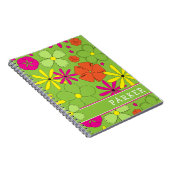 Groovyフラワーの個人名 ノートブック (右側)