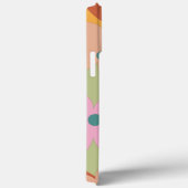 Groovyフラワーカラフルパターン名 Case-Mate iPhoneケース (裏面 / 右)