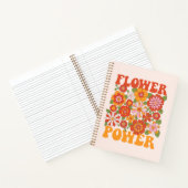 Groovyフラワーパワーグラフィック ノートブック (内部)