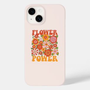 Groovyフラワーパワーグラフィック Case-Mate iPhone 14ケース