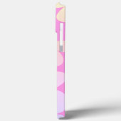 Groovyフラワーブライトオレンジパターン名ケース Case-Mate iPhoneケース (裏面 / 左)