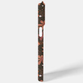 Groovyフローラチョコレートケース – メイトiPhoneケース Case-Mate iPhoneケース (裏面 / 右)