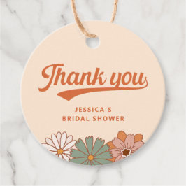 Groovyフローラレトロ70sありがとう フェイバータグ