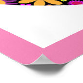 GROOVYフローラ平和標識ポスター ポスター (角)