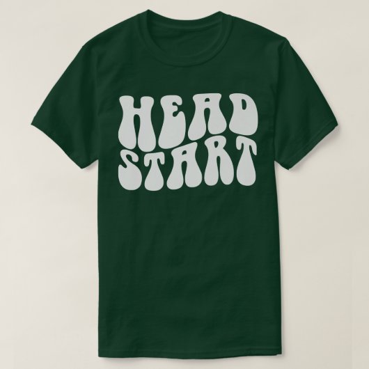 Groovyヘッドスタート新学期幼児期早期E Tシャツ (デザイン正面)