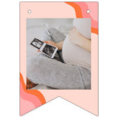 Groovyベビーバンティングバナー | Groovyシャワーバナー バンティングフラッグ (第3の旗)