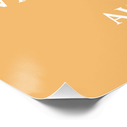 Groovyベビーレトロサンシャインベビーシャワーウェルカム ポスター (コーナー)