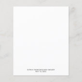 Groovyベビー予測とアドバイスシャワーゲーム (裏面)