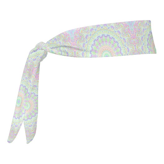 Groovyボホファンキーヒッパイレインボー抽象芸術マンダラ タイヘッドバンド (回転270)