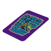 GroovyミステリーマシンFamグラフィック マグネット (左側)