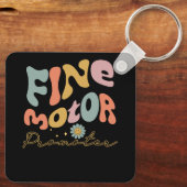 Groovyモー素晴らしタプロモーター職業セラピーOT キーホルダー (裏面)