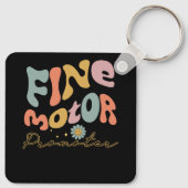Groovyモー素晴らしタプロモーター職業セラピーOT キーホルダー (裏面)
