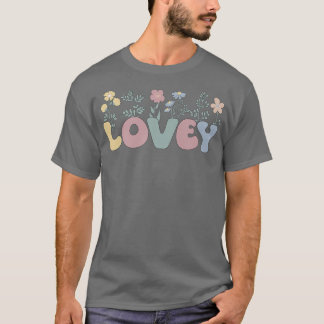 Groovyラヴィー祖母フラワーラヴィー祖母 Tシャツ