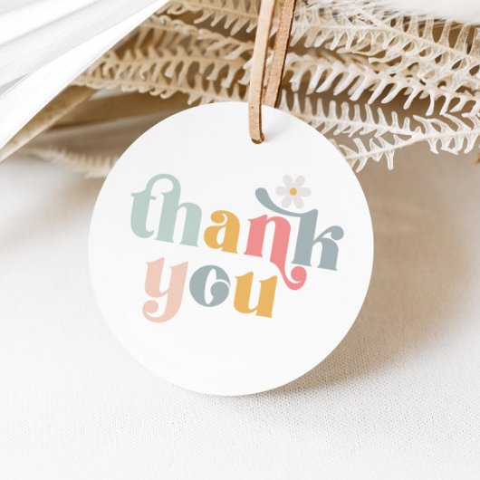 Groovyレトロありがとう フェイバータグ