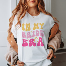 GroovyレトロのMy Bride EraのTシャツ Tシャツ