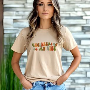 Groovyレトロエンジニアリングは私のVibe、エンジニア トライブレンドＴシャツ