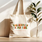 Groovyレトロエンジニアリングは私のVibe、エンジニア トートバッグ