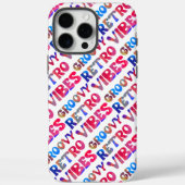 Groovyレトロカラフルビーブヒッピー70sインスパイア- Case-Mate iPhoneケース (裏面)