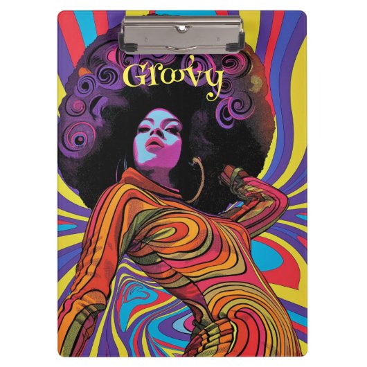 Groovyレトロクリップボード クリップボード (正面)