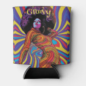 Groovyレトロクーラーボックス 缶クーラー (正面)