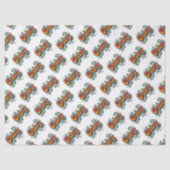 Groovyレトロサイケデリック70sヒッピーファンキーアート 薄葉紙 (正面)