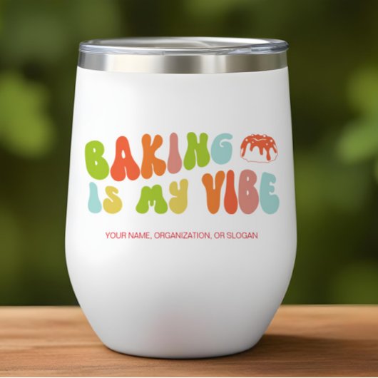 GroovyレトロスタイルベーキングはMy Vibe, Baker