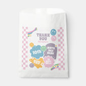 Groovyレトロスマイル誕生日 フェイバーバッグ (正面)