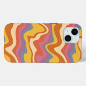 Groovyレトロパターン Case-Mate iPhoneケース (裏面 (横))