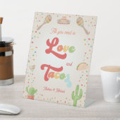 Groovyレトロフィエスタラブアンドタコス 台座サイン (インサイチュ)