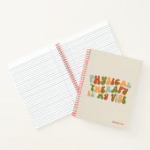 Groovyレトロフィジカルセラピーは私のVibe、PT ノートブック (内部)