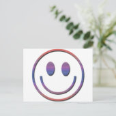 Groovyレトロフェース ポストカード (スタンド正面)